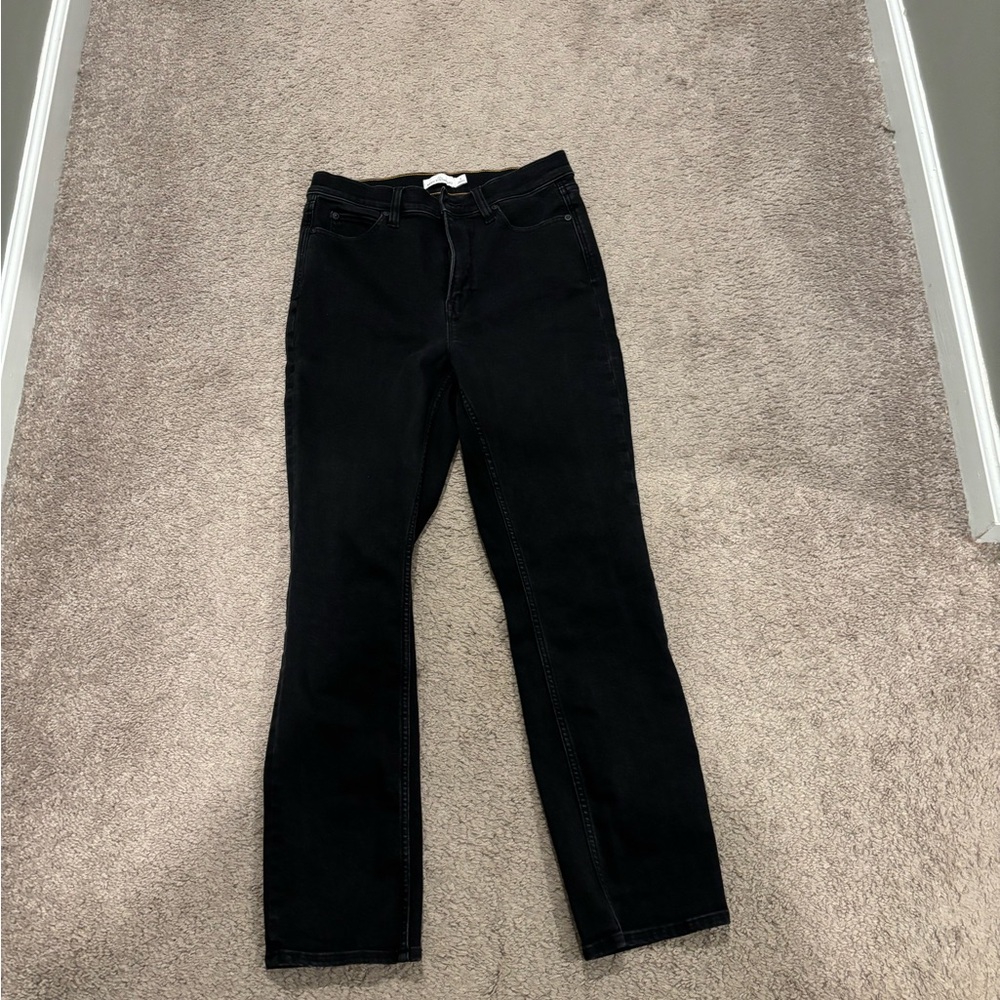 L.L. Bean Signature Bean Flex Jean Black Women’s Medium